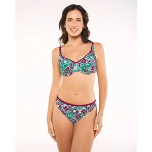 Women's Buckle Bikini Top Red Point Inara image-1