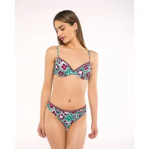 Hip Bikini Bottoms 8 Women Red Point Inara image-1