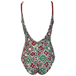 Women's Slim Strap One-Piece Swimsuit Red Point Inara image-2
