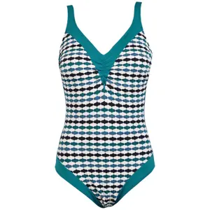 Women's 1-piece swimsuit Red Point Fiala image-0