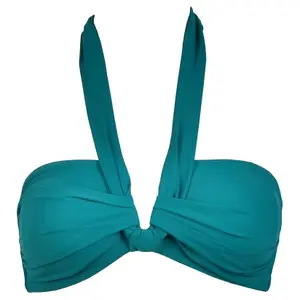 V-neck bikini top for women Red Point Sali image-0
