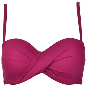 Women’s Foam Strap Bikini Top Red Point Sali image-0