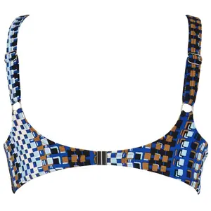 Women's Buckle Bikini Top Red Point Elvi image-3