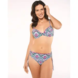 Hoge Taille Badmode Onderbroek Vrouw Red Point Mina image-1