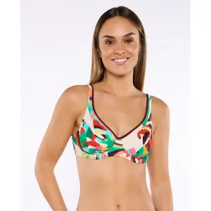 Fato de banho feminino top Red Point Kiba image-1