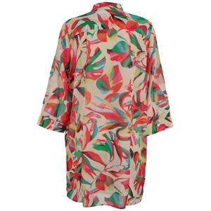 Women's shirt dress Red Point Kiba image-1