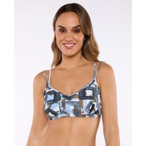 Women's mastectomy swim top Red Point Leda image-2