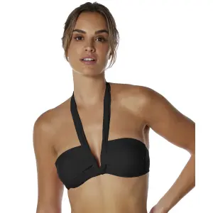 V-neck bikini top for women Red Point Sali image-1