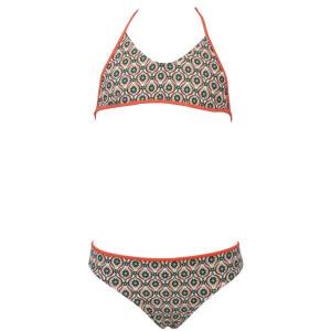 2-delad baddräkt för flickor Red Point Neko