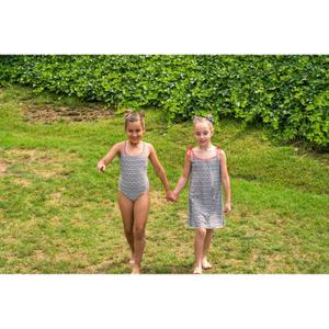 2-delad baddräkt för flickor Red Point Neko image-2