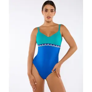 Fato de banho de uma peça básico mulher Red Point Yuki C image-1