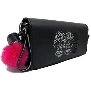 Shoulder bag for women Red Robin Gaming Dia De Los Muertos Calaveras image-2