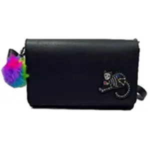 Saco de ombro feminino Red Robin Gaming Dia De Los Muertos Cat image-0