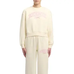 Sweatshirt femme Reebok Pearl Varsity