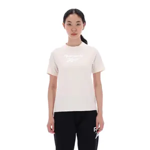 T-shirt femme Reebok Metallic Logo