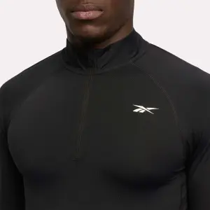 Long Sleeve 3/4 Zip Top Reebok Rocky Muscle image-3