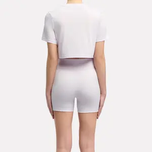 T-shirt crop femme Reebok Michaela Core image-3