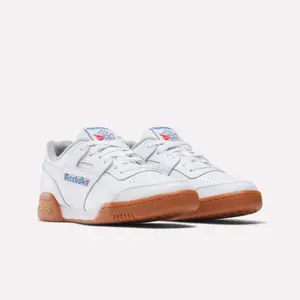 Kids' suede trainers Reebok Workout Plus image-3