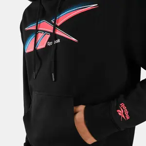 Hooded Sweatshirt Reebok 80's Vector image-3