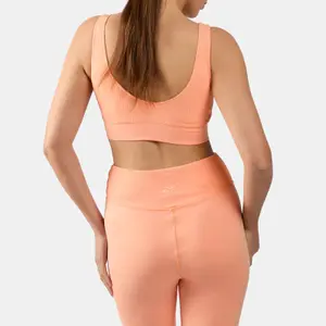 Reggiseno sportivo Reebok Lux Peached V_neck image-1