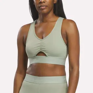 Damen-Sport-BH Reebok ID Ruched image-1