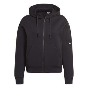 Sweatshirt zippé en coton femme Reebok DreamBlend
