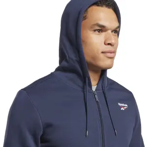 Fleece-sweatshirt med fuld lynlås og hætte Reebok Identity image-3
