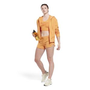 Sweatshirt zippé femme Reebok Identity Small Logo French Terry image-3