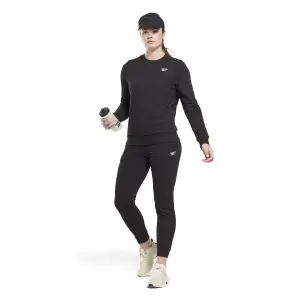 Reebok Identity Small Logo French Terry Women's Crewneck Sweatshirt image-1