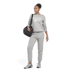 Sweatshirt damski okrągły dekolt Reebok Identity Big Logo Fleece image-1