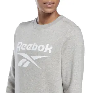 Sweatshirt damski okrągły dekolt Reebok Identity Big Logo Fleece image-4