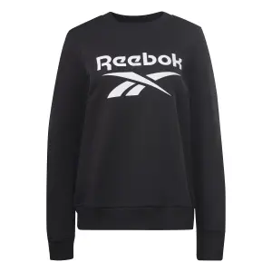 Damen-Rundhalssweatshirt aus Molton Reebok Identity Big Logo