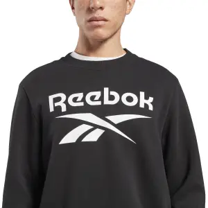 Crew neck sweatshirt Reebok Identity Stacked Logo image-3