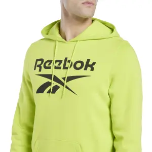 Sweatshirt round neck Reebok Identity Fleece Stacked Logo image-4