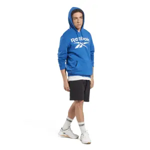 Sweatshirt à capuche molleton Reebok Identity Stacked Logo image-1