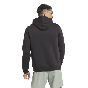 Molton-Hoodie Reebok Identity Stacked Logo image-3