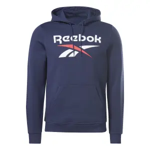 Molton-Hoodie Reebok Identity Stacked Logo