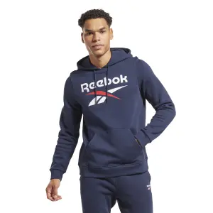 Molton-Hoodie Reebok Identity Stacked Logo image-2