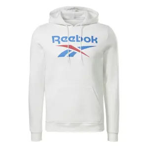 Sweatshirt à capuche molleton Reebok Identity Stacked Logo image-0