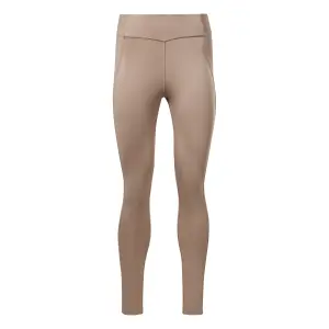 Legging donna a vita alta a coste Reebok image-1