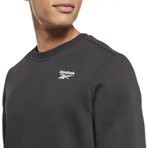 Sweatshirt med rund hals i fleece Reebok Identity Vector image-4