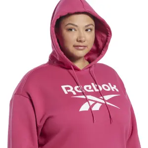 Sweatshirt à capuche molleton femme Reebok Identity Big Logo GT image-4