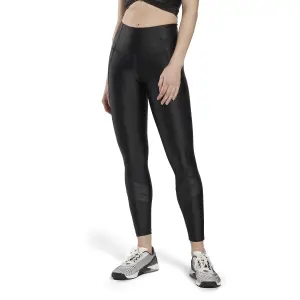Højtsiddende leggings til kvinder Reebok Shiny Yoga image-2