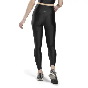 Højtsiddende leggings til kvinder Reebok Shiny Yoga image-3