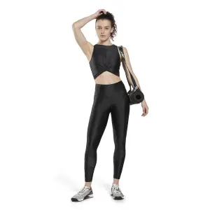 Højtsiddende leggings til kvinder Reebok Shiny Yoga image-1