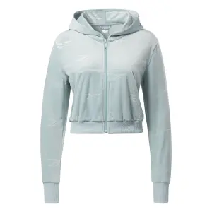 Women's velvet zip-up sweatshirt Reebok Classics Energy Q4