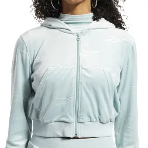 Women's velvet zip-up sweatshirt Reebok Classics Energy Q4 image-5
