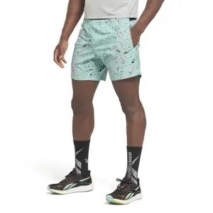 Bodybuilding shorts with full print Reebok image-1