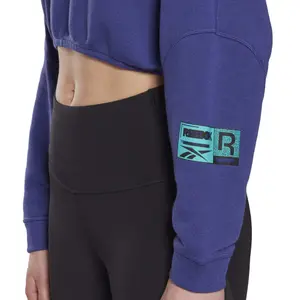 Short sweatshirt woman Reebok Tech Style image-5