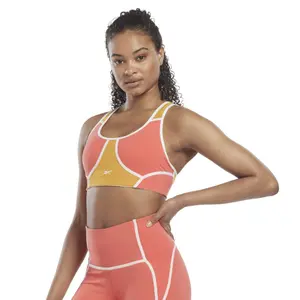Brassière rembourré femme Reebok Lux Racer Colorblocked image-1